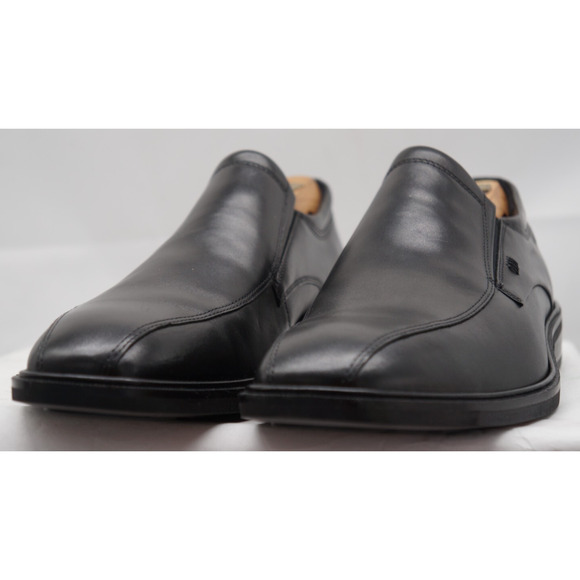 NEW ECCO MENS DRESS CITYTRAY BLACK LEATHER SLIP ON LOAFER SHOE 43 US -9.5 main image 4